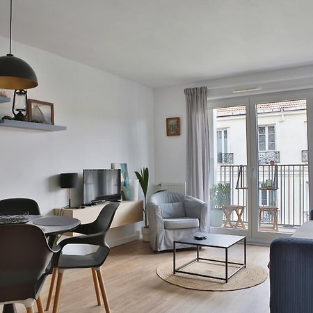 "Starry In So" 47M2, Lits Jumeaux, Parking Gratuit, Rue Calme Et Arboree, Metro 10 Min, Stade De France 24Min A Pied Saint-Ouen  Bagian luar foto