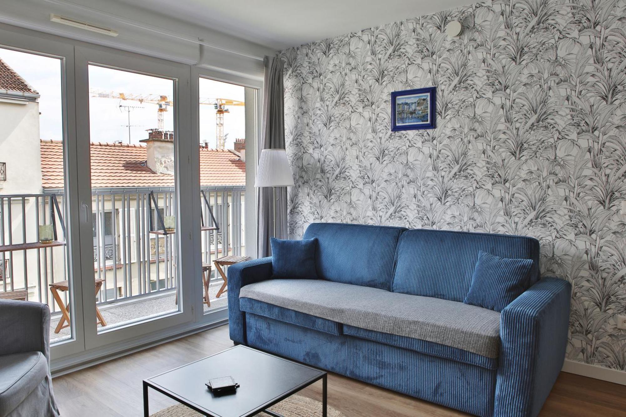 "Starry In So" 47M2, Lits Jumeaux, Parking Gratuit, Rue Calme Et Arboree, Metro 10 Min, Stade De France 24Min A Pied Saint-Ouen  Bagian luar foto
